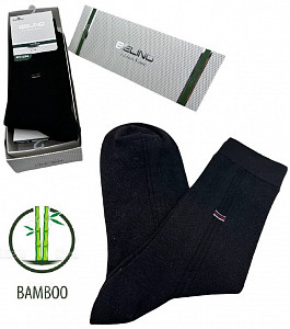 Мужские носки из бамбука в подарочной коробке BELINO